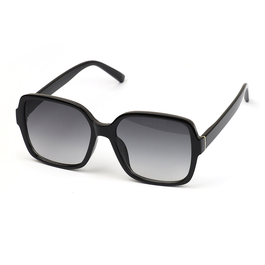Oversize Classic Black Frame Recycled Sunglasses