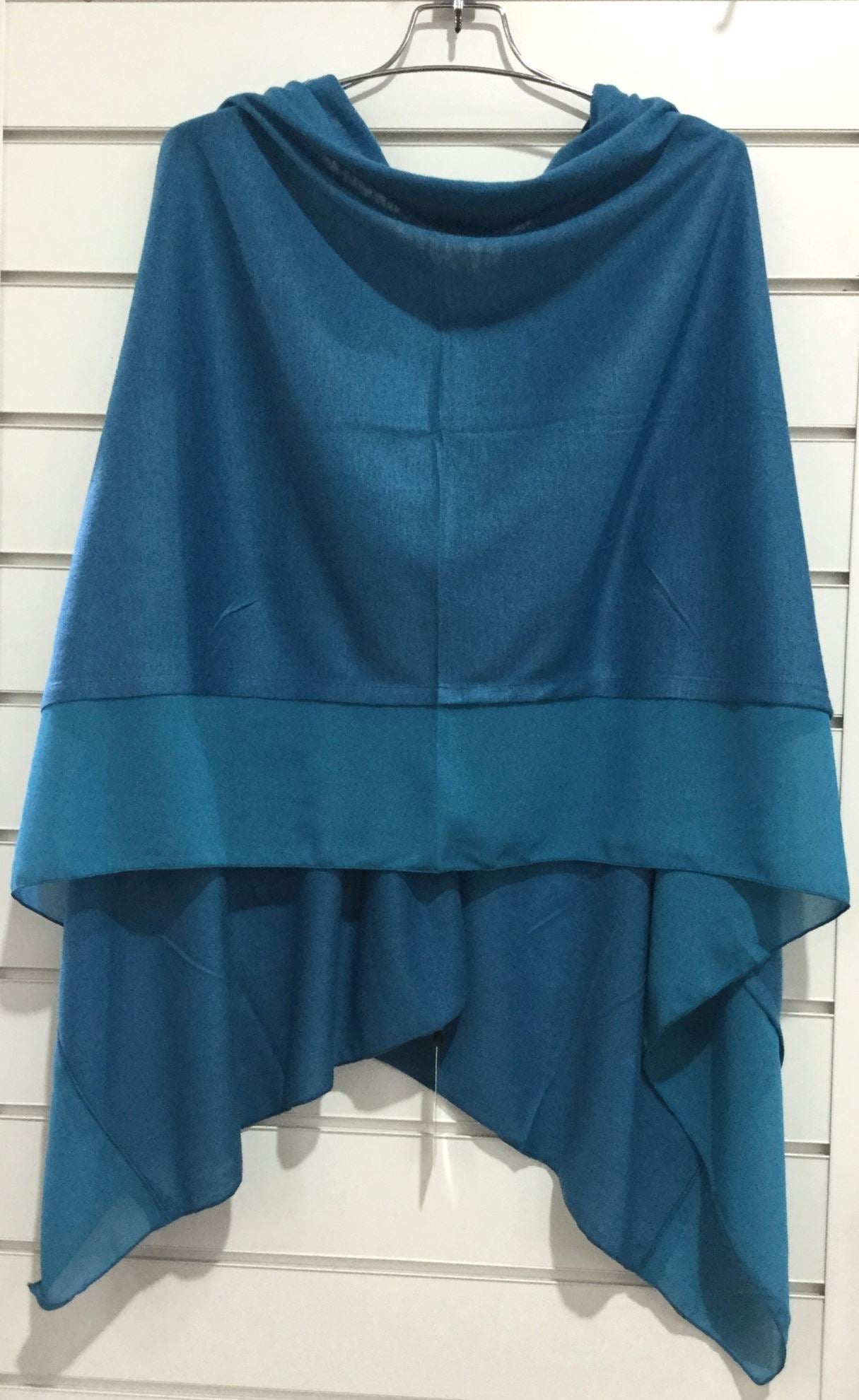 Teal Poncho