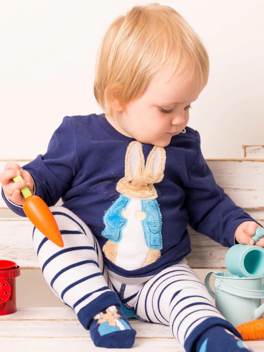 Peter Rabbit Navy Kids Top