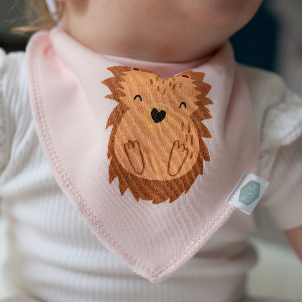 Woodland Bandana Bib Set