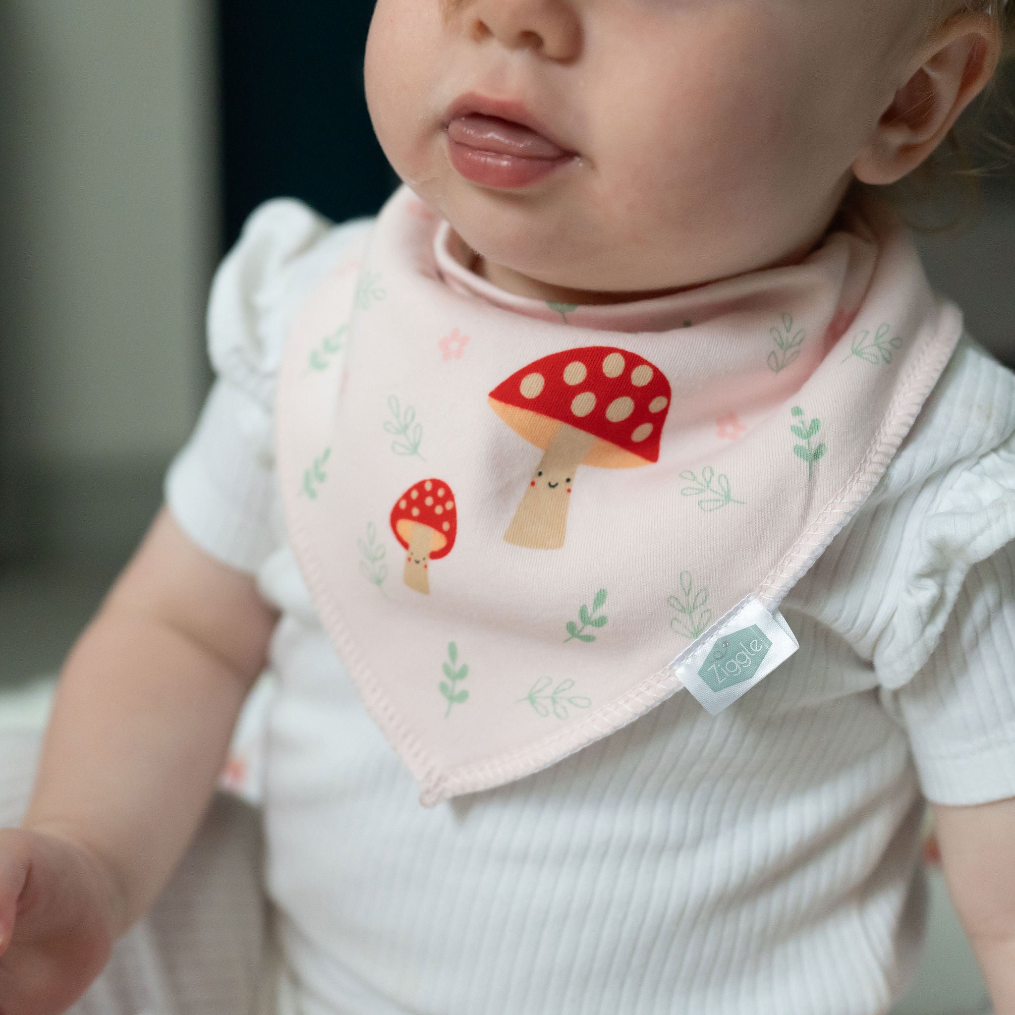 Woodland Bandana Bib Set