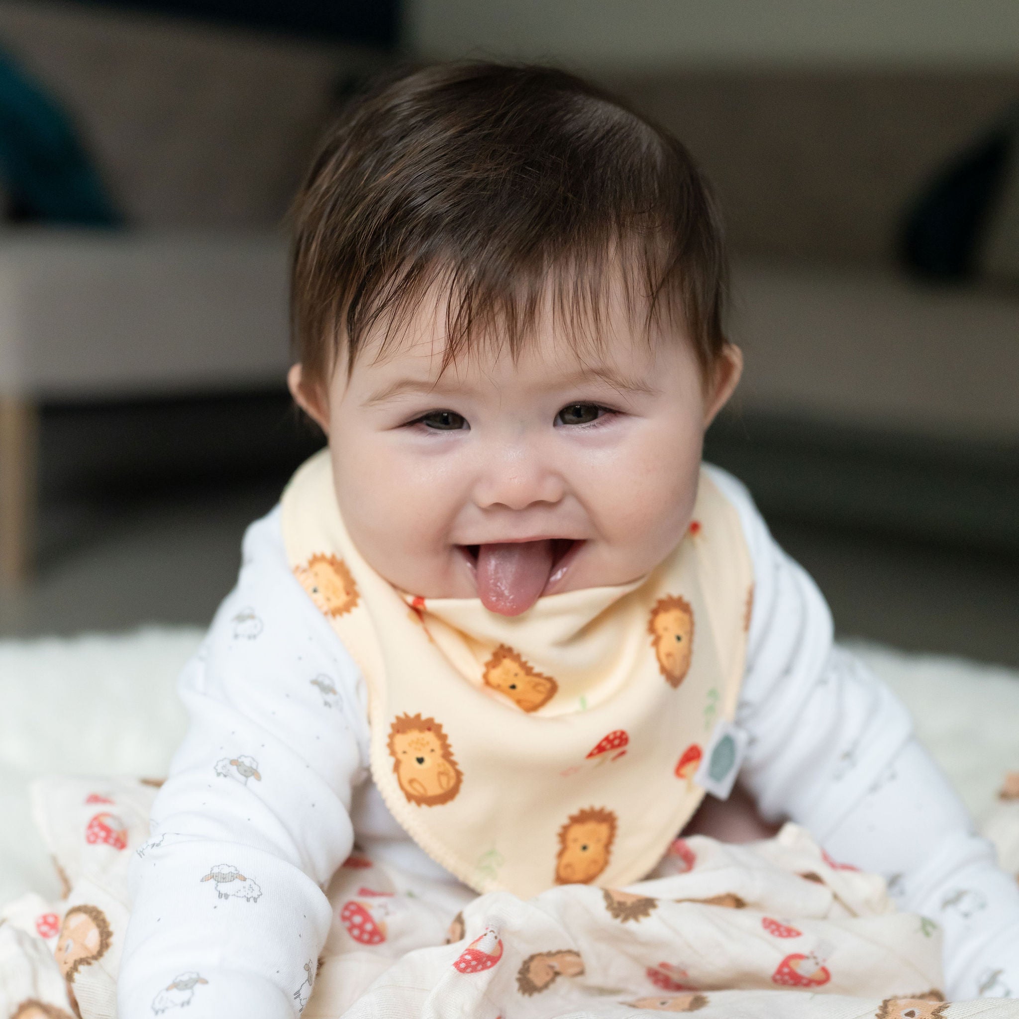 Woodland Bandana Bib Set